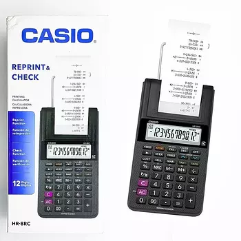 impresoras y scanners - CALCULADORA CASIO CON PAPEL 12 DIGITOS