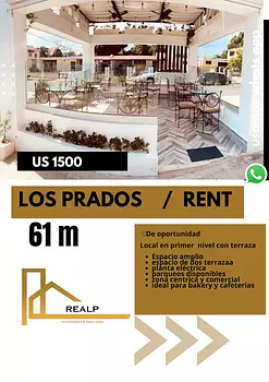 oficinas y locales comerciales - Local con terraza