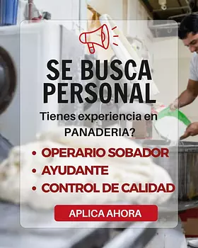 empleos disponibles - PERSONAL DE PRODUCCION