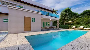 casas vacacionales y villas - ✨ Furnished Luxury Villa with Pool in Cabarete 🏝️