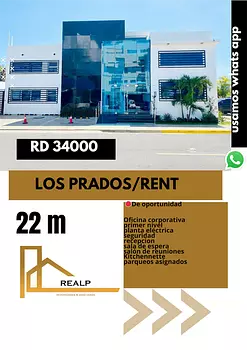 oficinas y locales comerciales - Oficina corporativa en los prados 