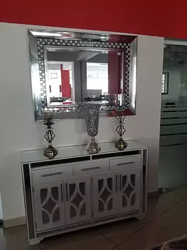 decoración y accesorios - Espejo biselado ideal para darle luz a tu hogar 