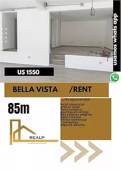 oficinas y locales comerciales - Local comercial en bella vista 
