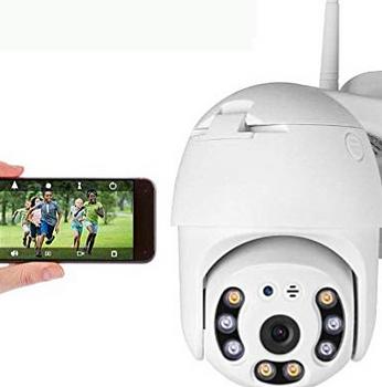 camaras y audio - Camara de Seguridad Wifi 1080P Con Giro 360 PTZ