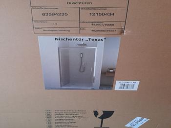 herramientas, jardines y exterior - Puerta de baños , con cristales de seguridad en   modelo  Europeo  en spm... 