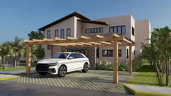 casas vacacionales y villas - VILLAS EN HIGUEY EN VENTA- LA ALTAGRACIA