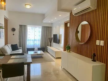 apartamentos - Apartamento amueblado Lobby 1 dormitorio seguridad
