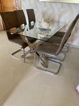 muebles y colchones - vendo juego de comedor moderno