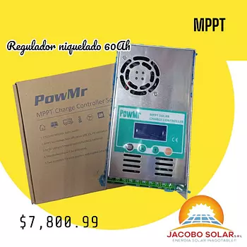 plantas e inversores - Regulador mppt 60ah 