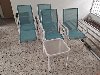 muebles y colchones - Juego muebles exterior 