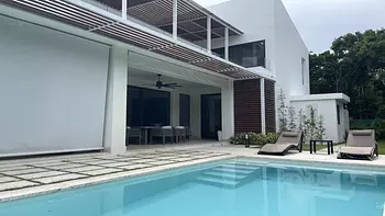 casas vacacionales y villas - Villa de lujo amueblada en Punta Cana Villaje