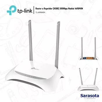 accesorios para electronica -  TP-Link Router o repetidor WR840N 840N