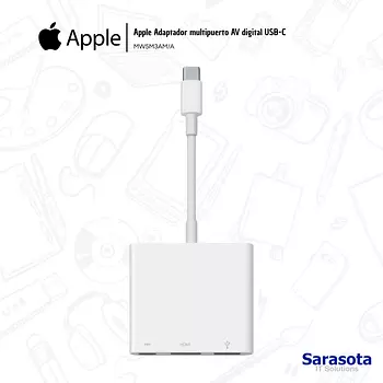 accesorios para electronica - Adaptador multipuerto de USB-C a AV digital Apple