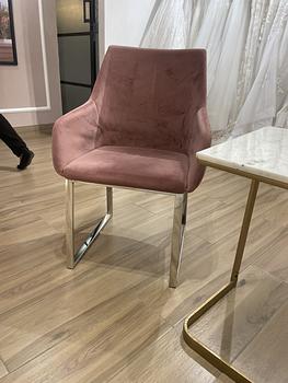 muebles y colchones - Hermosas butacas color rosa viejo