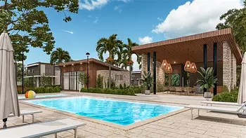 casas vacacionales y villas - Venta de Villa en boca chica a 5 minutos de la playa reserva con 1000 usd 