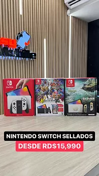 consolas y videojuegos - NINTENDO SWITCH OLED 