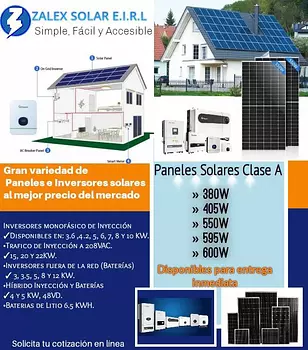 servicios profesionales - Distribuidores Mayoristas de Paneles Solares e Inversores y mas