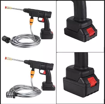herramientas, jardines y exterior - Maquina de agua a presion portatil  2 baterias 24v y 48v