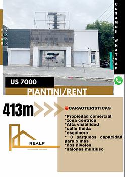 oficinas y locales comerciales - Propiedad centrica Piantini