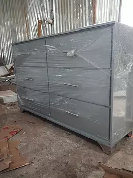 muebles y colchones - Gavetero gris 🩶 