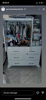 muebles y colchones - Gavetero para bebé en color blanco 🤍 