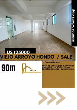 oficinas y locales comerciales - Local en venta en Arroyo hondo viejo 