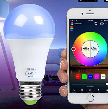 decoración y accesorios - BOMBILLO MULTICOLOR SMART WIFI LIGHT BULB L530E (1und)