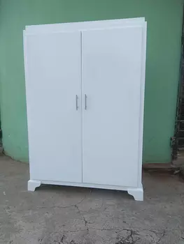 muebles y colchones - Closet blanco grande 