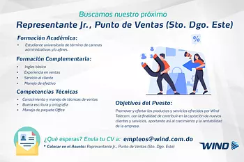 empleos disponibles - Vendedor