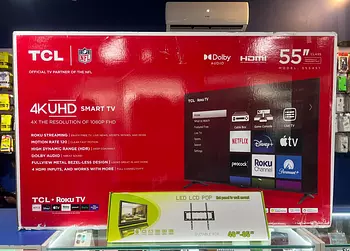 tv - SMART TV TCL DE 55 PULGADAS ROKU 4K 2024 NUEVAS #nuevo