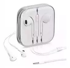 camaras y audio - Audifonos blancos conector Jack 3.5