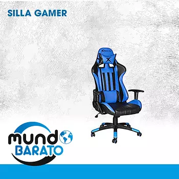 muebles y colchones - Silla gamer soporte lumbar Reclinable con ruedas. Gaming oficina computadora