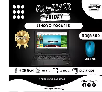 computadoras y laptops - Lenovo Yoga 11e