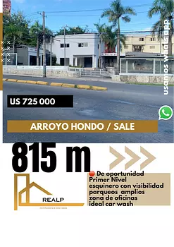 oficinas y locales comerciales - De oportunidad esquinero en arroyo hondo