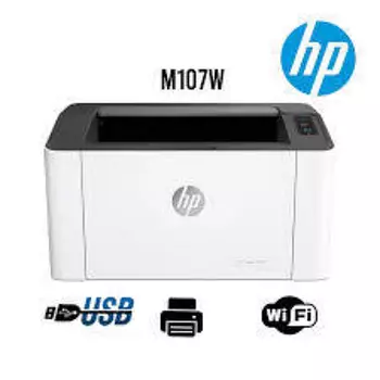 impresoras y scanners - IMPRESORA HP LASERJET 107W (4ZB78A)- WIRELESS PRINTER - B/W - LASER - 8.5 X 11 H