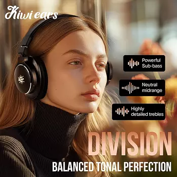 camaras y audio - Kiwi Ears Division 40mm DD Auriculares con cable
