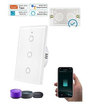 otros electronicos - Interruptor Inteligente Wifi 3 Tac Para Alexa, Goo