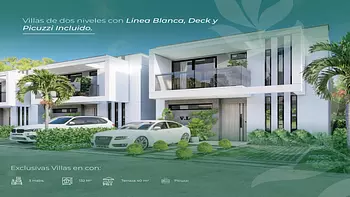 casas vacacionales y villas - VILLAS VENTA EN PUNTA CANA - REPUBLICA DOMINICANA