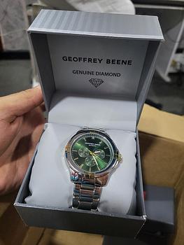 joyas, relojes y accesorios - Reloj Geoffrey Beene Acero níquel 