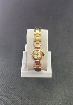 joyas, relojes y accesorios - Reloj Suizo Acrom caja de ORO, con 23 Rubies.