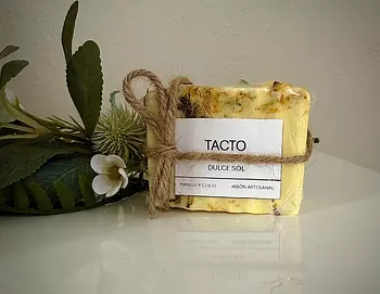 salud y belleza - JABON ARTESANAL: MANGO Y COCO para piel grasa