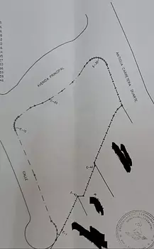 solares y terrenos - Solar  3,029 mts Aut. Duarte km 20 antes del peaje  ideal para proyecto apt