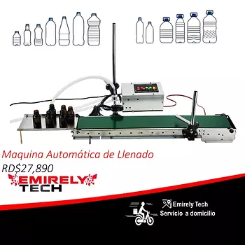 equipos profesionales - Maquina llenadora Embotelladora Envasadora Automatica de liquidos y bebida