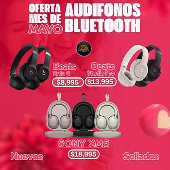 camaras y audio - Oferta de Mamá Audífonos Sony XM5, Beats Solo 4 & Beats Studio Pro 