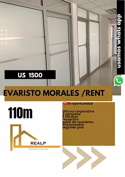 oficinas y locales comerciales - Oficina corporativa en evaristo 