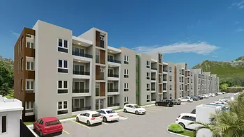 apartamentos - APARTAMENTO EN VENTA EN MONTE ADENTRO, SANTIAGO.