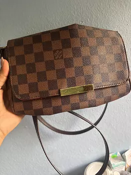 carteras y maletas - Cartera Louis Vuitton Damier - Elegante y como nueva