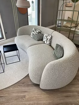 muebles y colchones - Mueble Moderno.Fabricado con Tela Boucle Linda(tela tipo toalla).
