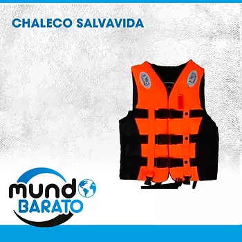 deportes - Chaleco salvavidas adulto + silbato supervivencia yate tour 