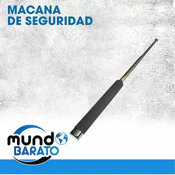 herramientas, jardines y exterior - Baston De Acero Extendible Defensa Macisa Fuerte Excelente Calidad